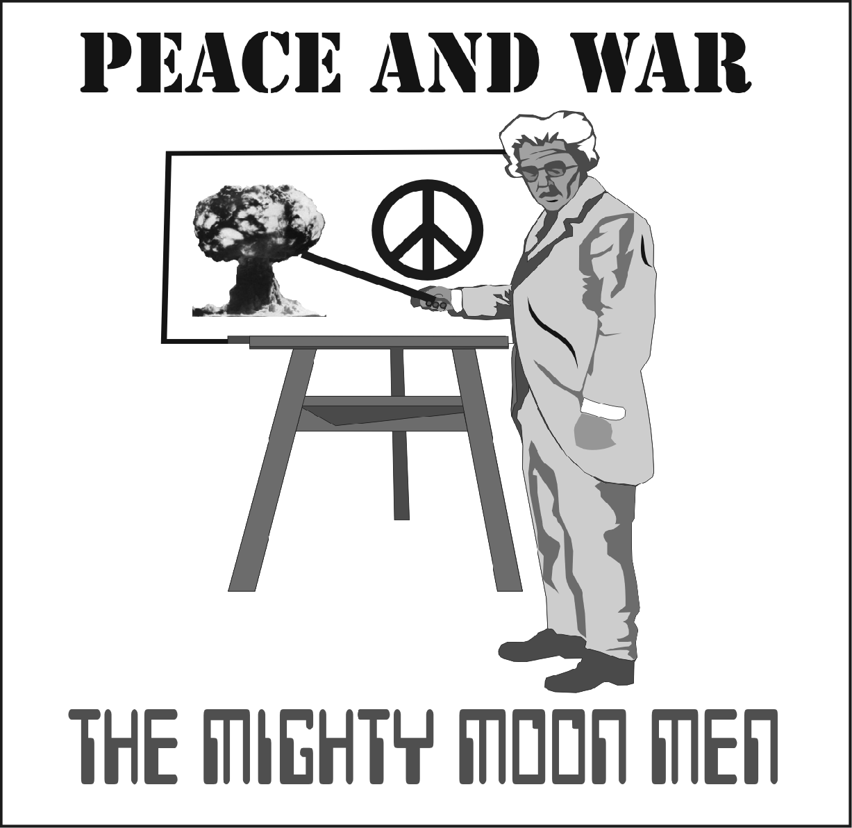 PEACE AND WAR CD COVER ARTWORK